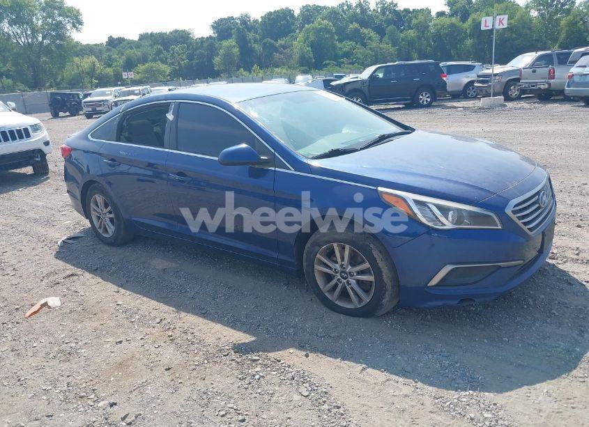 2017 Hyundai Sonata (VIN 5NPE24AF1HH455562) main photo