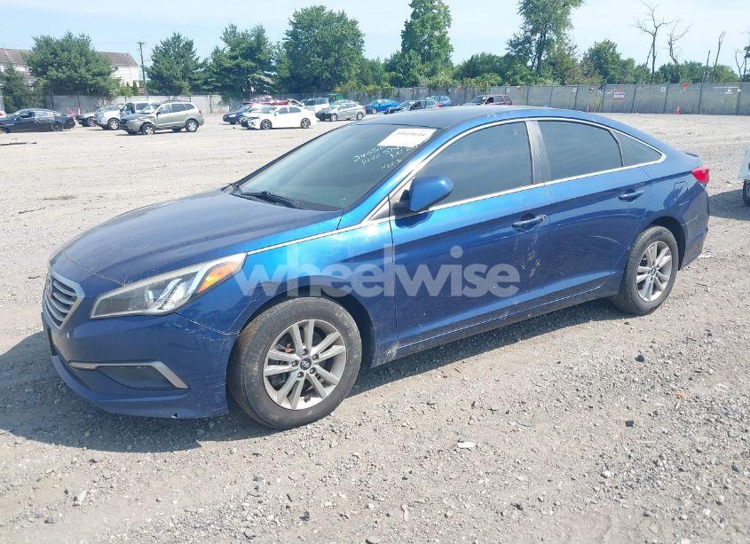Photo 2 of 2017 Hyundai Sonata (VIN 5NPE24AF1HH455562)