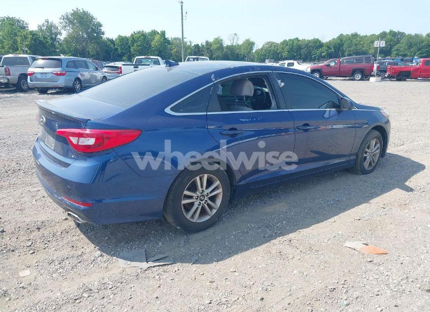 Photo 4 of 2017 Hyundai Sonata (VIN 5NPE24AF1HH455562)