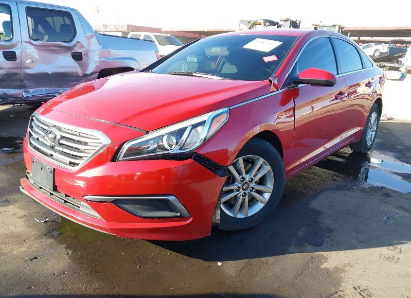 Photo 2 of 2017 Hyundai Sonata (VIN 5NPE24AF1HH469056)