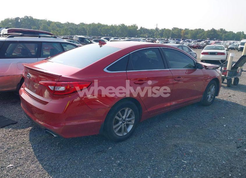Photo 4 of 2017 Hyundai Sonata SE (VIN 5NPE24AF1HH495253)