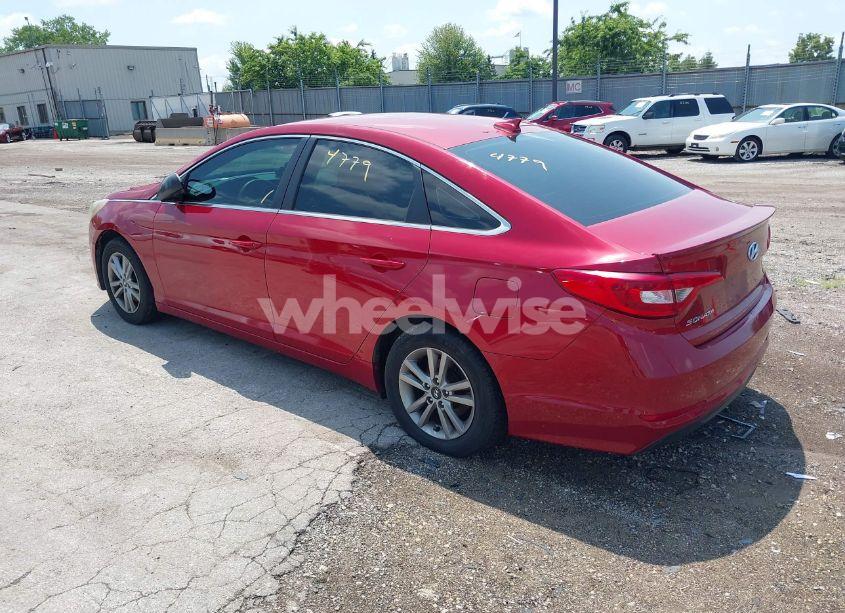 Photo 3 of 2017 Hyundai Sonata (VIN 5NPE24AF1HH539235)