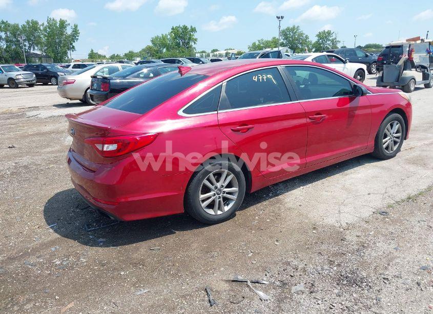 Photo 4 of 2017 Hyundai Sonata (VIN 5NPE24AF1HH539235)