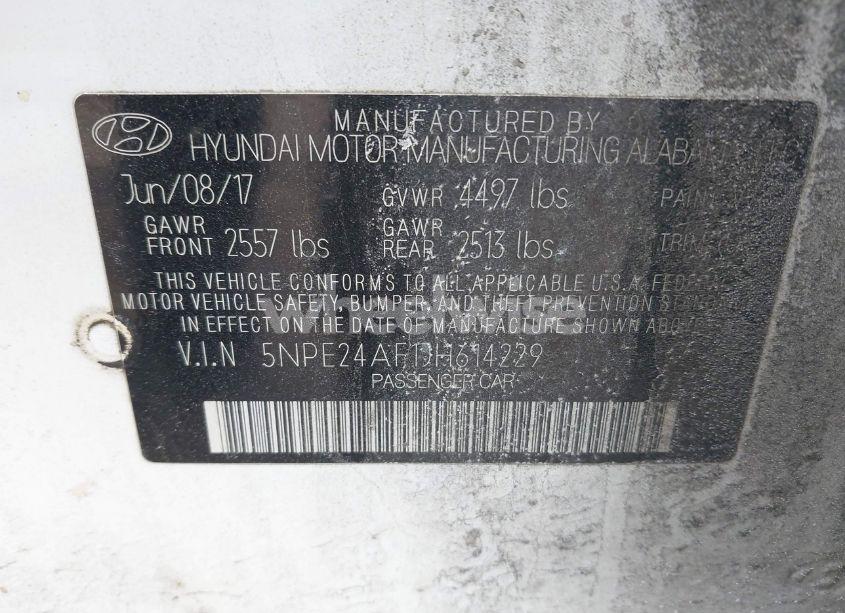 Photo 9 of 2018 Hyundai Sonata SE (VIN 5NPE24AF1JH614229)