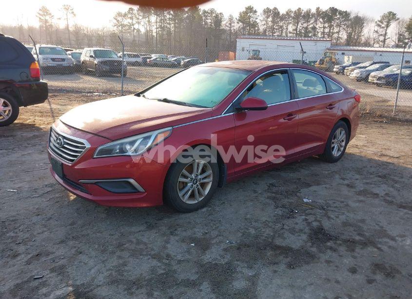Photo 2 of 2016 Hyundai Sonata SE (VIN 5NPE24AF2GH324106)
