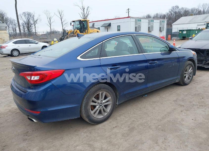Photo 4 of 2016 Hyundai Sonata SE (VIN 5NPE24AF2GH324154)
