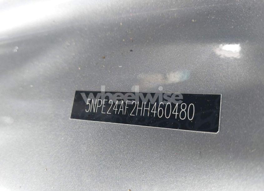 Photo 9 of 2017 Hyundai Sonata (VIN 5NPE24AF2HH460480)