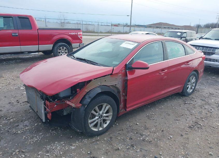 Photo 2 of 2017 Hyundai Sonata (VIN 5NPE24AF2HH490076)