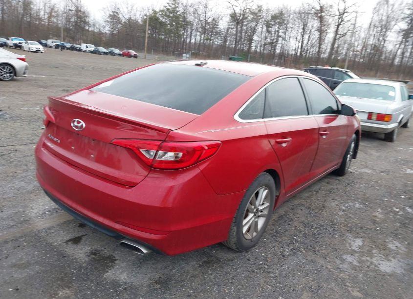 Photo 4 of 2017 Hyundai Sonata (VIN 5NPE24AF2HH507829)
