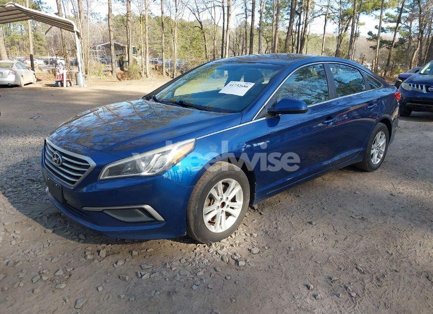 Photo 2 of 2017 Hyundai Sonata (VIN 5NPE24AF2HH540555)