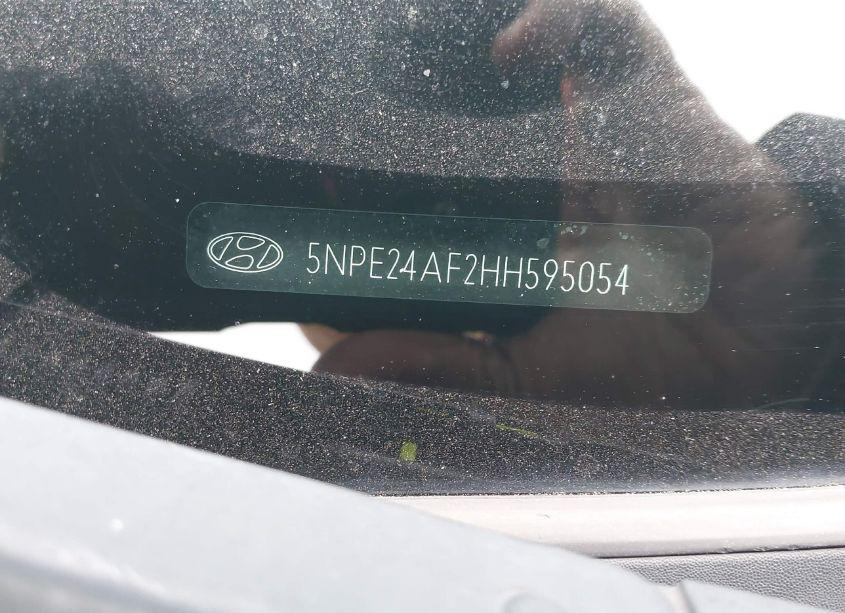 Photo 9 of 2017 Hyundai Sonata (VIN 5NPE24AF2HH595054)