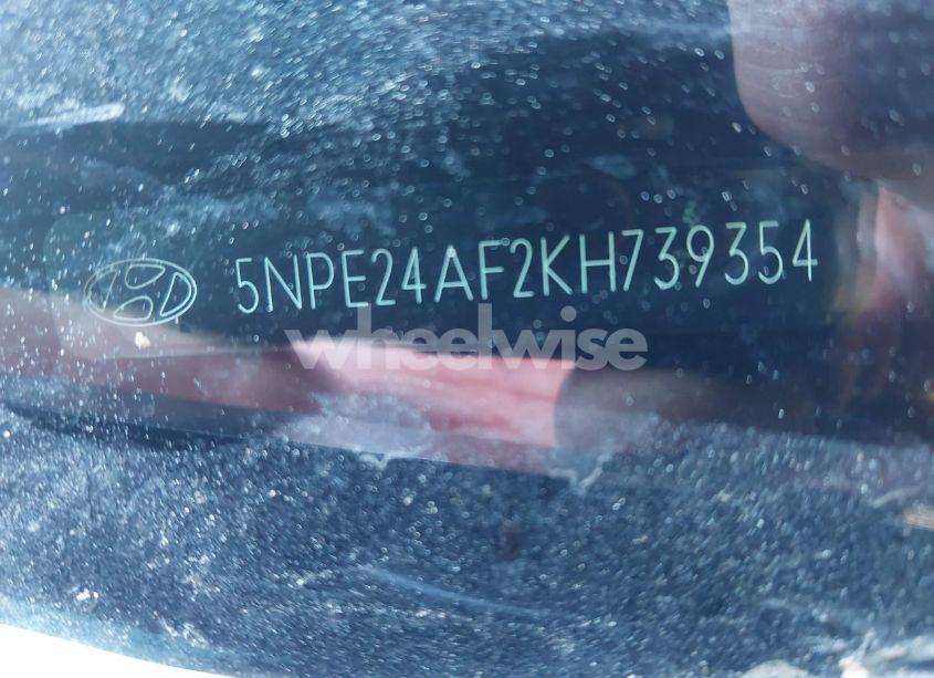 Photo 9 of 2019 Hyundai Sonata SE (VIN 5NPE24AF2KH739354)