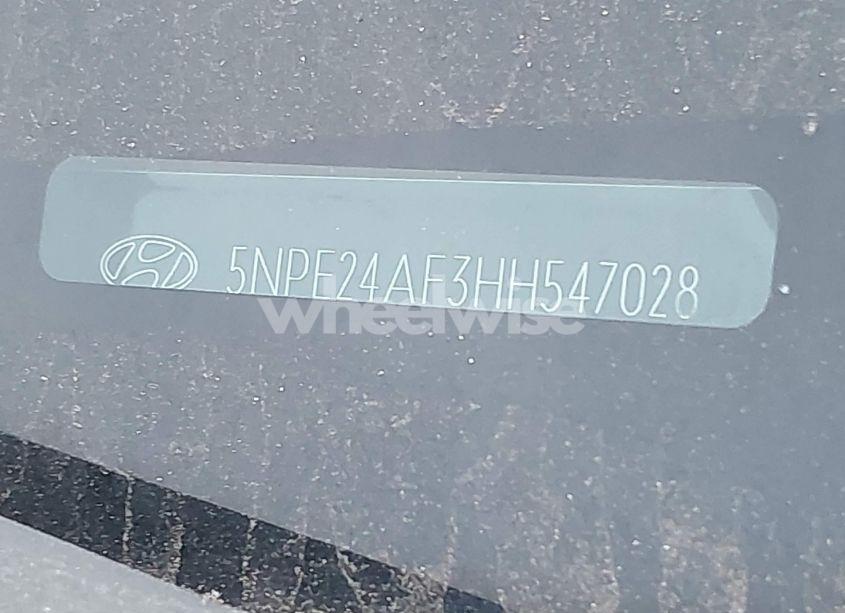 Photo 9 of 2017 Hyundai Sonata SE (VIN 5NPE24AF3HH547028)