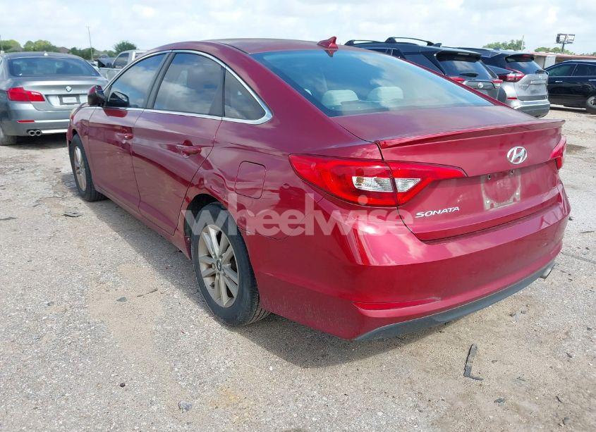 Photo 3 of 2016 Hyundai Sonata SE (VIN 5NPE24AF4GH273420)