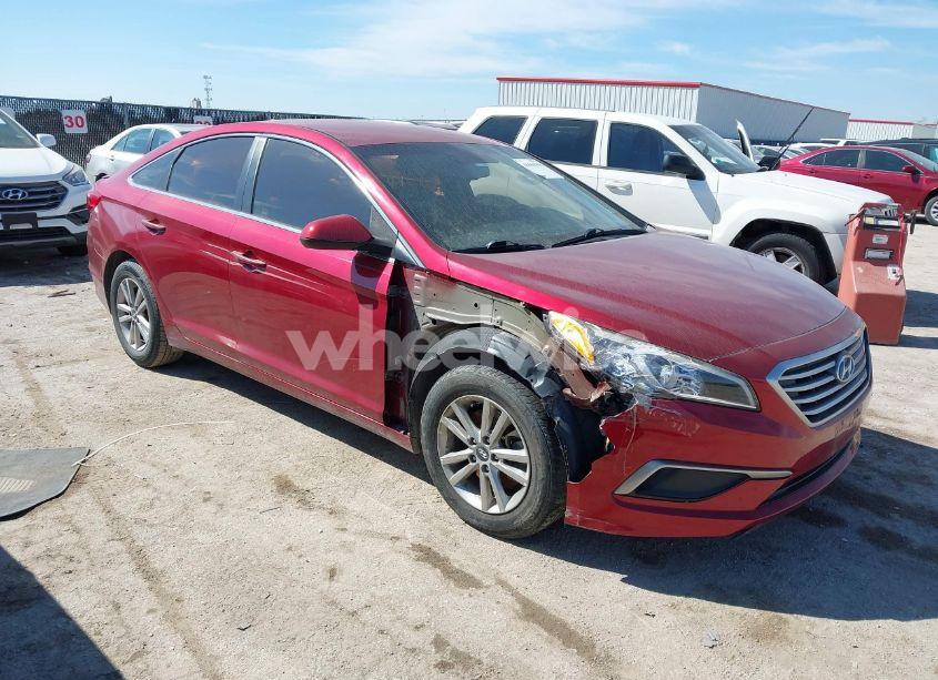 2016 Hyundai Sonata SE (VIN 5NPE24AF4GH407648) main photo