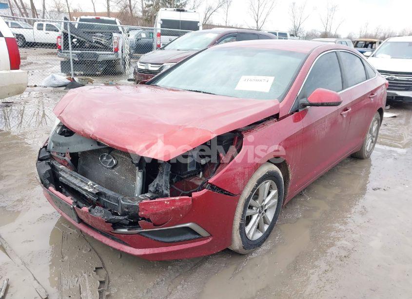 Photo 2 of 2016 Hyundai Sonata (VIN 5NPE24AF4GH418987)