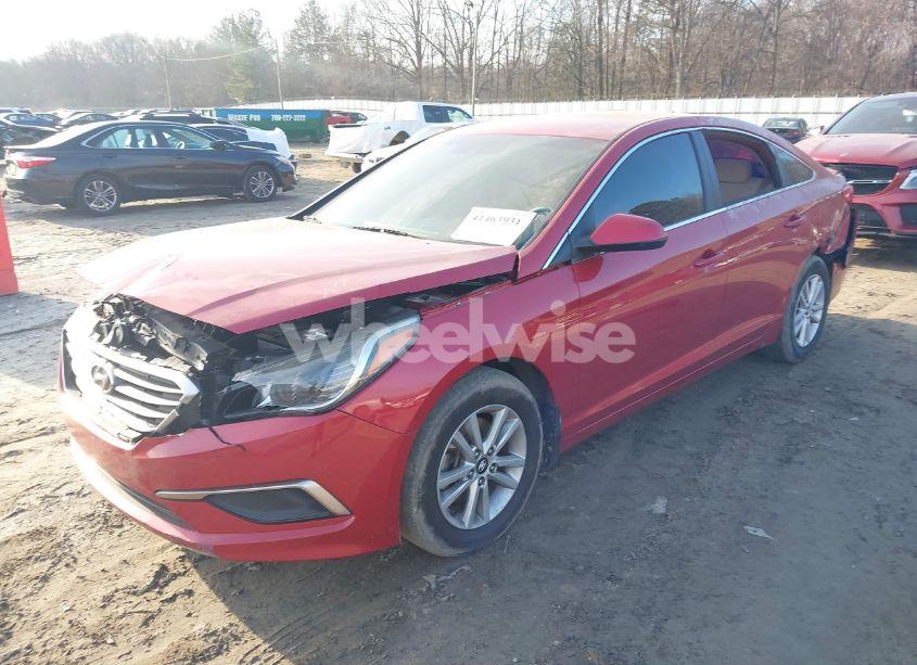 Photo 2 of 2017 Hyundai Sonata SE (VIN 5NPE24AF4HH525278)