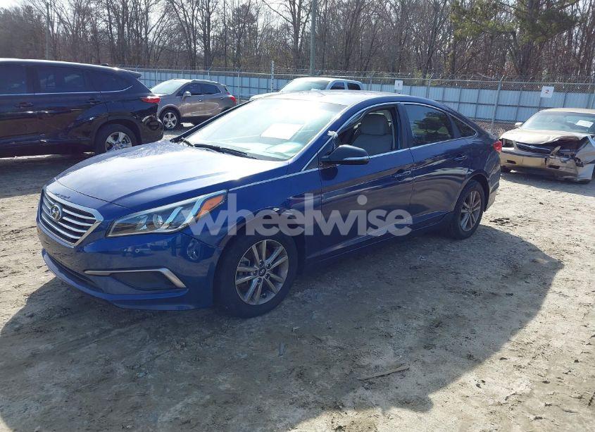 Photo 2 of 2017 Hyundai Sonata (VIN 5NPE24AF5HH486328)