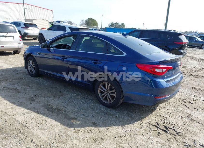 Photo 3 of 2017 Hyundai Sonata (VIN 5NPE24AF5HH486328)