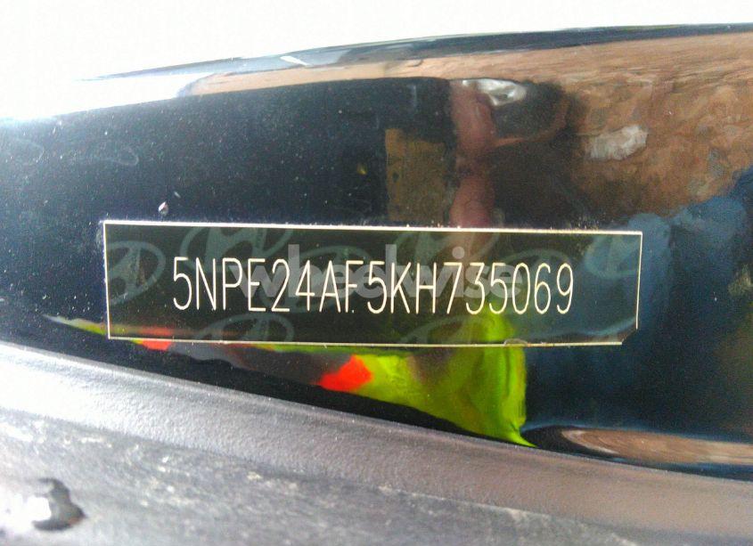 Photo 9 of 2019 Hyundai Sonata SE (VIN 5NPE24AF5KH735069)