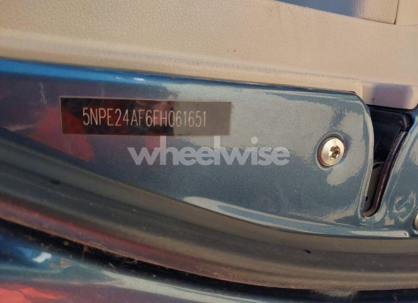 Photo 9 of 2015 Hyundai Sonata SE (VIN 5NPE24AF6FH061651)