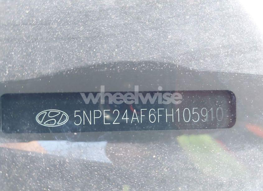 Photo 9 of 2015 Hyundai Sonata SE (VIN 5NPE24AF6FH105910)