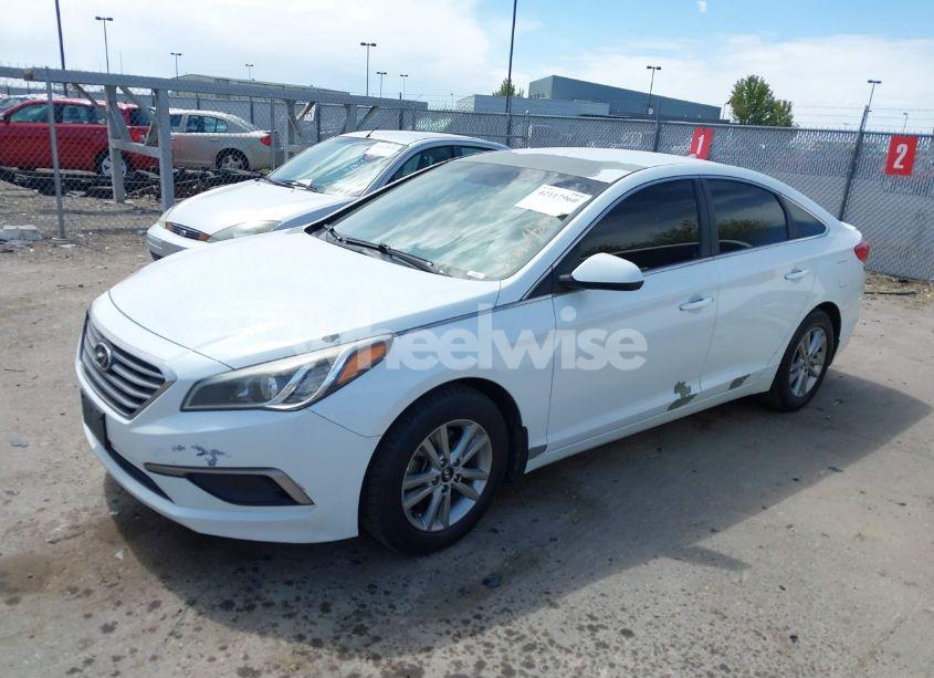 Photo 2 of 2016 Hyundai Sonata SE (VIN 5NPE24AF6GH353754)