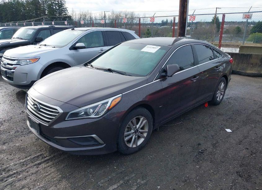 Photo 2 of 2016 Hyundai Sonata SE (VIN 5NPE24AF6GH366763)