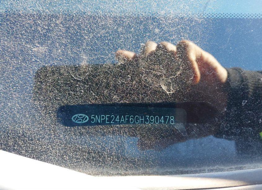 Photo 9 of 2016 Hyundai Sonata SE (VIN 5NPE24AF6GH390478)