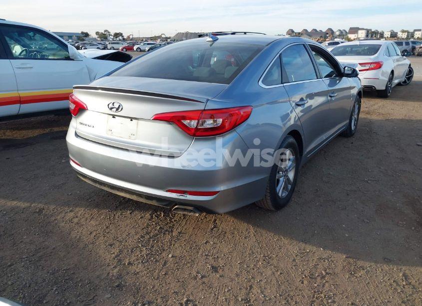 Photo 4 of 2017 Hyundai Sonata (VIN 5NPE24AF6HH457386)