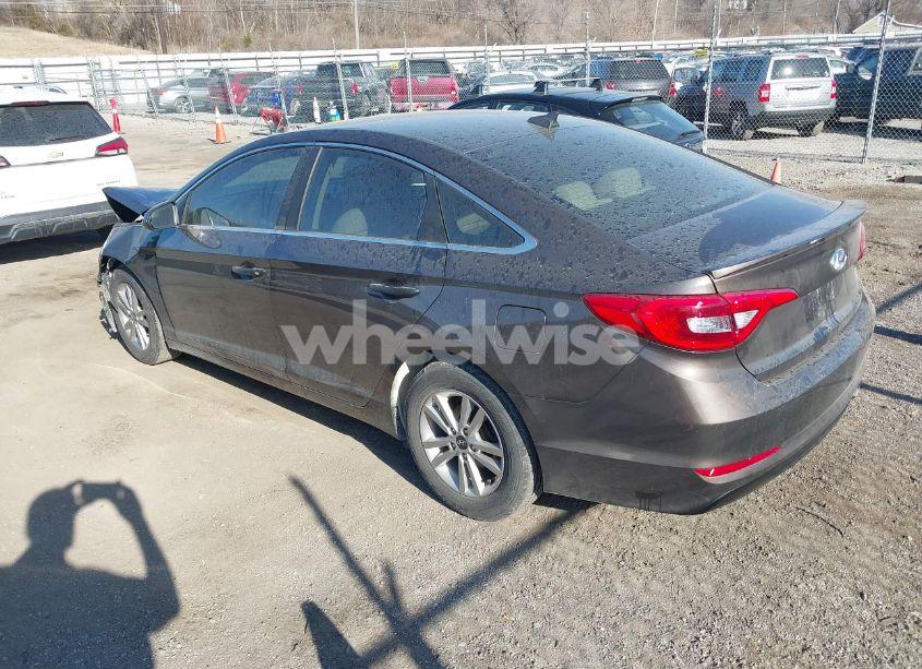 Photo 3 of 2017 Hyundai Sonata (VIN 5NPE24AF6HH476651)