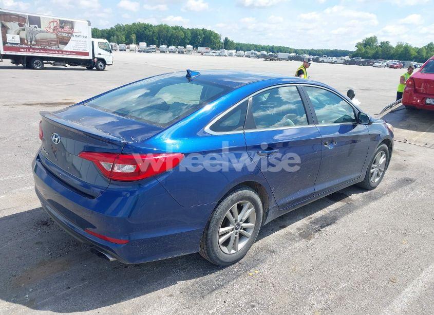 Photo 4 of 2017 Hyundai Sonata (VIN 5NPE24AF6HH540574)
