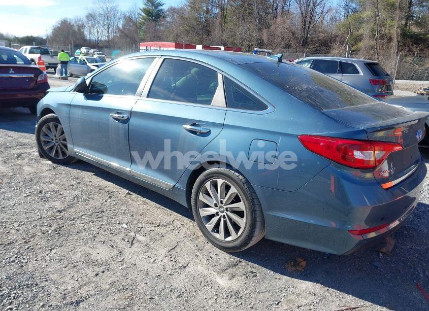 Photo 3 of 2017 Hyundai Sonata (VIN 5NPE24AF6HH561568)