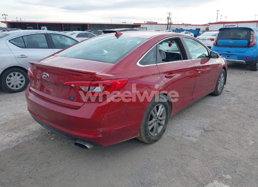 Photo 4 of 2017 Hyundai Sonata (VIN 5NPE24AF6HH585773)