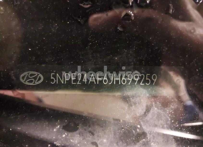 Photo 9 of 2018 Hyundai Sonata SE (VIN 5NPE24AF6JH699259)