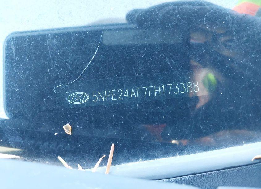 Photo 9 of 2015 Hyundai Sonata SE (VIN 5NPE24AF7FH173388)