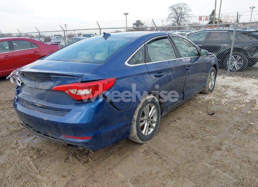 Photo 4 of 2017 Hyundai Sonata SE (VIN 5NPE24AF7HH509169)