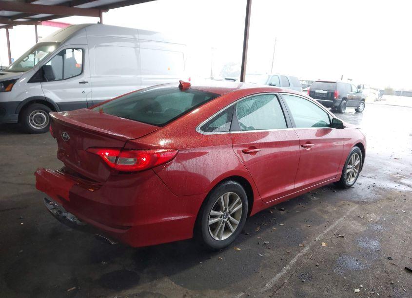 Photo 4 of 2017 Hyundai Sonata (VIN 5NPE24AF7HH563815)