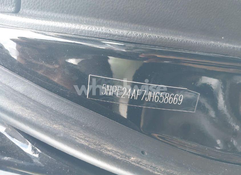 Photo 9 of 2018 Hyundai Sonata SE (VIN 5NPE24AF7JH658669)
