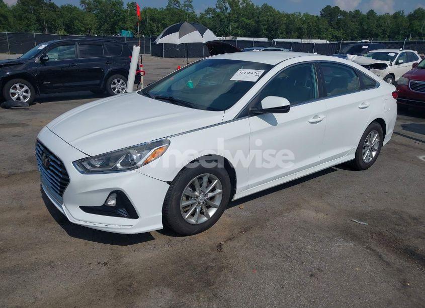 Photo 2 of 2019 Hyundai Sonata SE (VIN 5NPE24AF7KH740841)