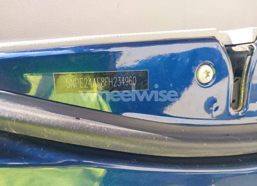 Photo 9 of 2015 Hyundai Sonata SE (VIN 5NPE24AF8FH234960)