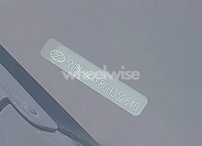 Photo 9 of 2016 Hyundai Sonata SE (VIN 5NPE24AF8GH352640)