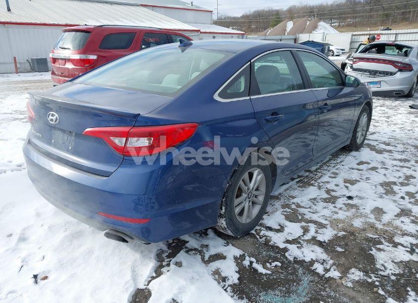 Photo 4 of 2016 Hyundai Sonata SE (VIN 5NPE24AF8GH385430)