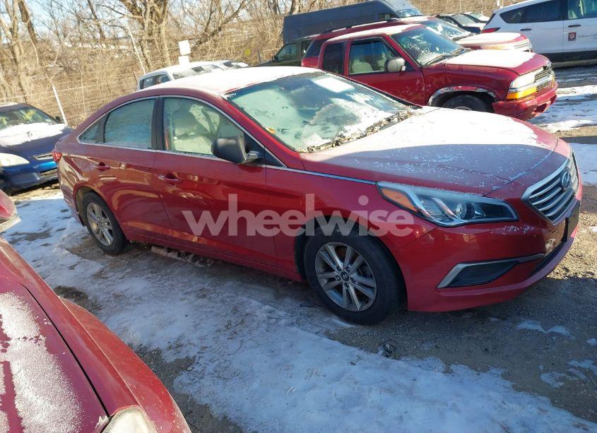 2017 Hyundai Sonata (VIN 5NPE24AF8HH489854) main photo