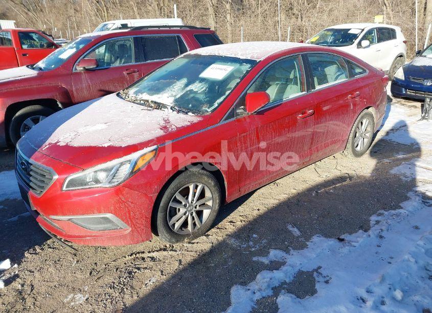 Photo 2 of 2017 Hyundai Sonata (VIN 5NPE24AF8HH489854)