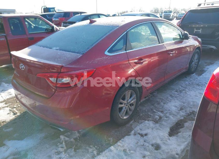 Photo 4 of 2017 Hyundai Sonata (VIN 5NPE24AF8HH489854)