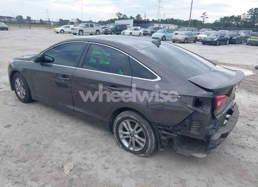Photo 3 of 2017 Hyundai Sonata (VIN 5NPE24AF8HH496657)