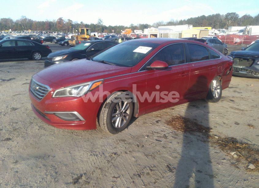 Photo 2 of 2017 Hyundai Sonata (VIN 5NPE24AF8HH572605)