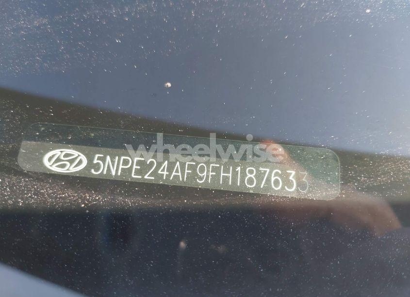 Photo 9 of 2015 Hyundai Sonata SE (VIN 5NPE24AF9FH187633)