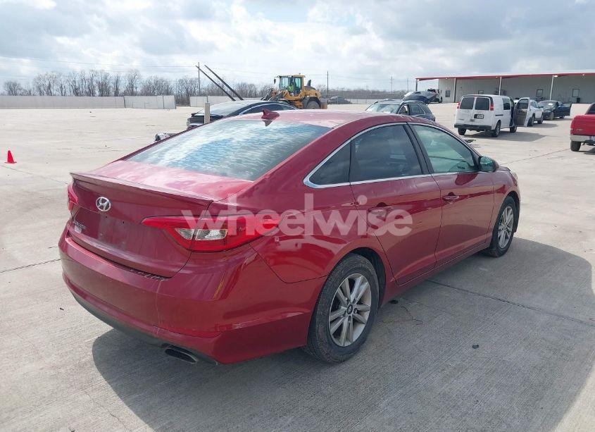 Photo 4 of 2015 Hyundai Sonata SE (VIN 5NPE24AF9FH224258)